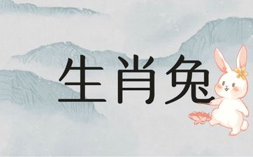 生肖兔女的婚姻与命运如何