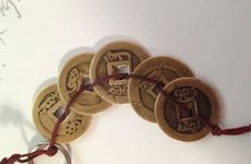 门对门挂五帝钱正确挂法