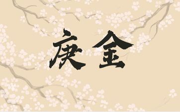 八字庚金以十大贵命局