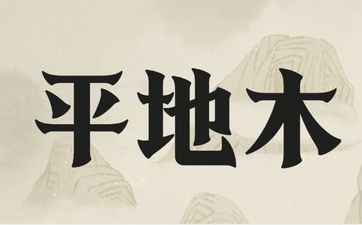 平地木男命早年不顺财帛晚聚
