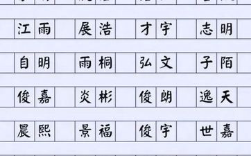 2025年11月13号出生的男宝宝名字